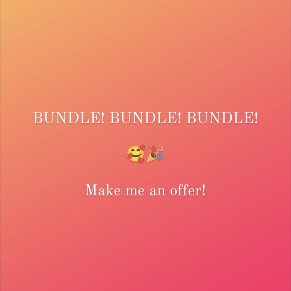 BUNDLE DEALS! Make me an offer! 🥰🎉